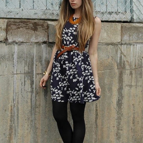 Escape from the Zoo Navy Blue Dress - Picture 4 of 14